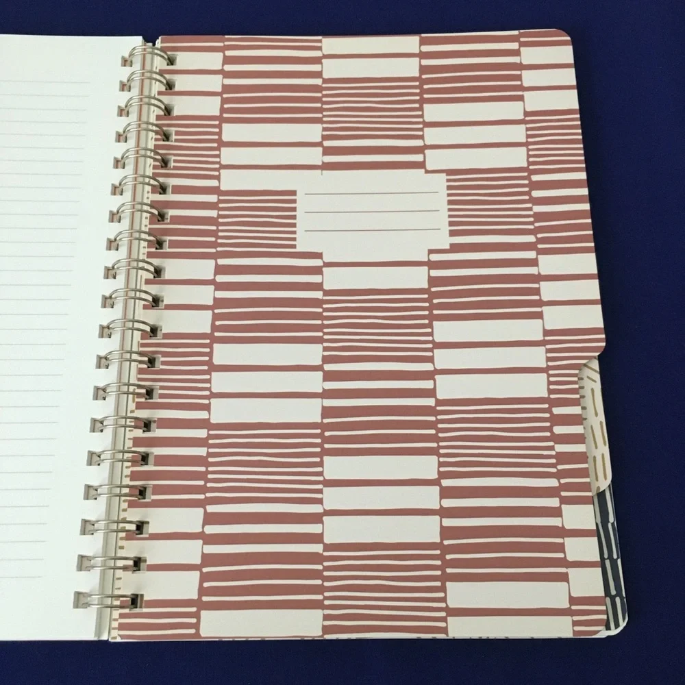 Minimalist Spiral Notebook